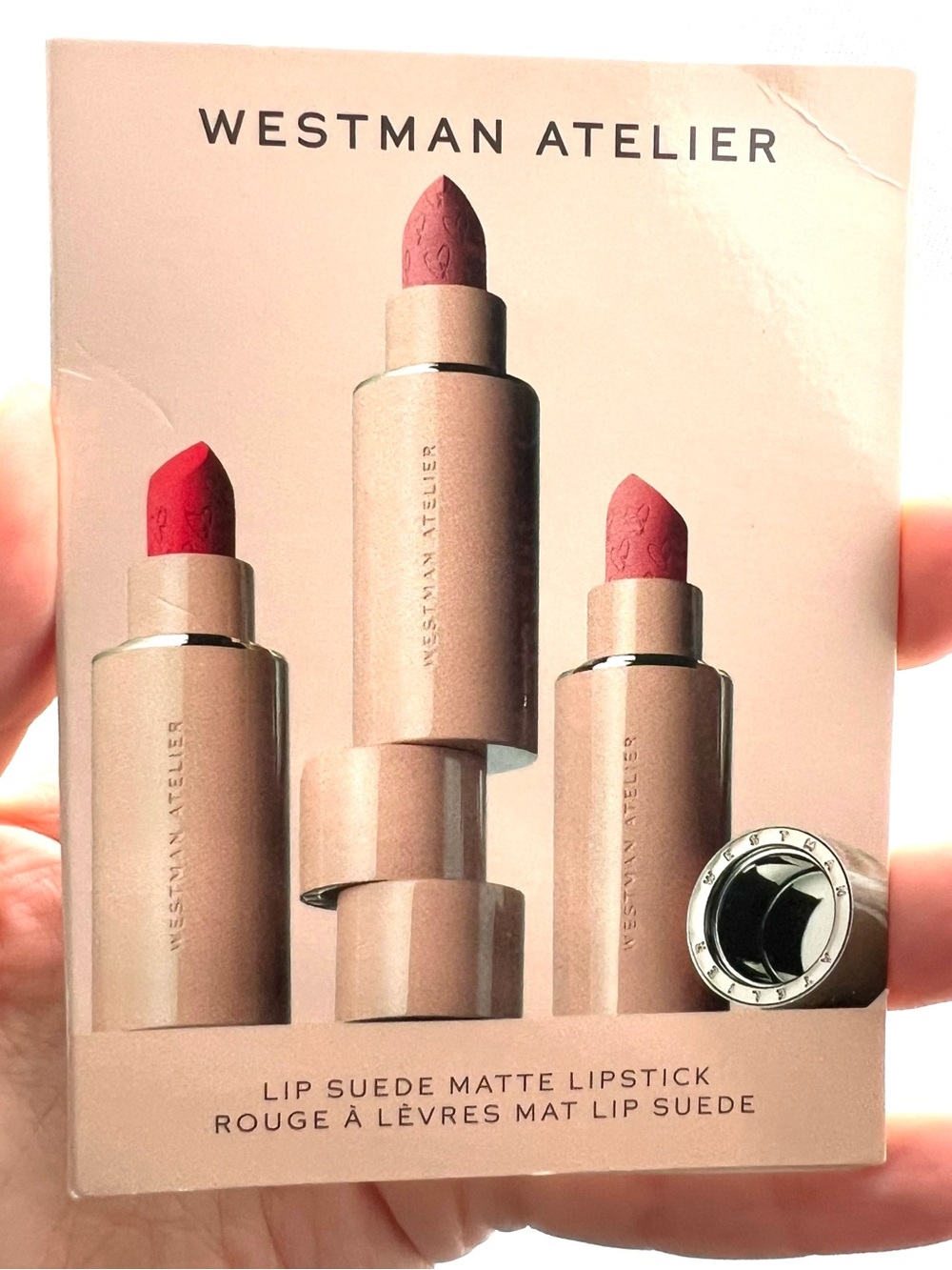 5 for 25⚡️Westman Atelier Lip Suede Matte Lipstick Sample Card